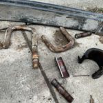 uszkodzone części resora w Scanii