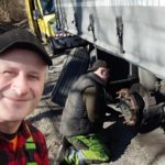 wymiana klocków hamulcowych widok z daleka